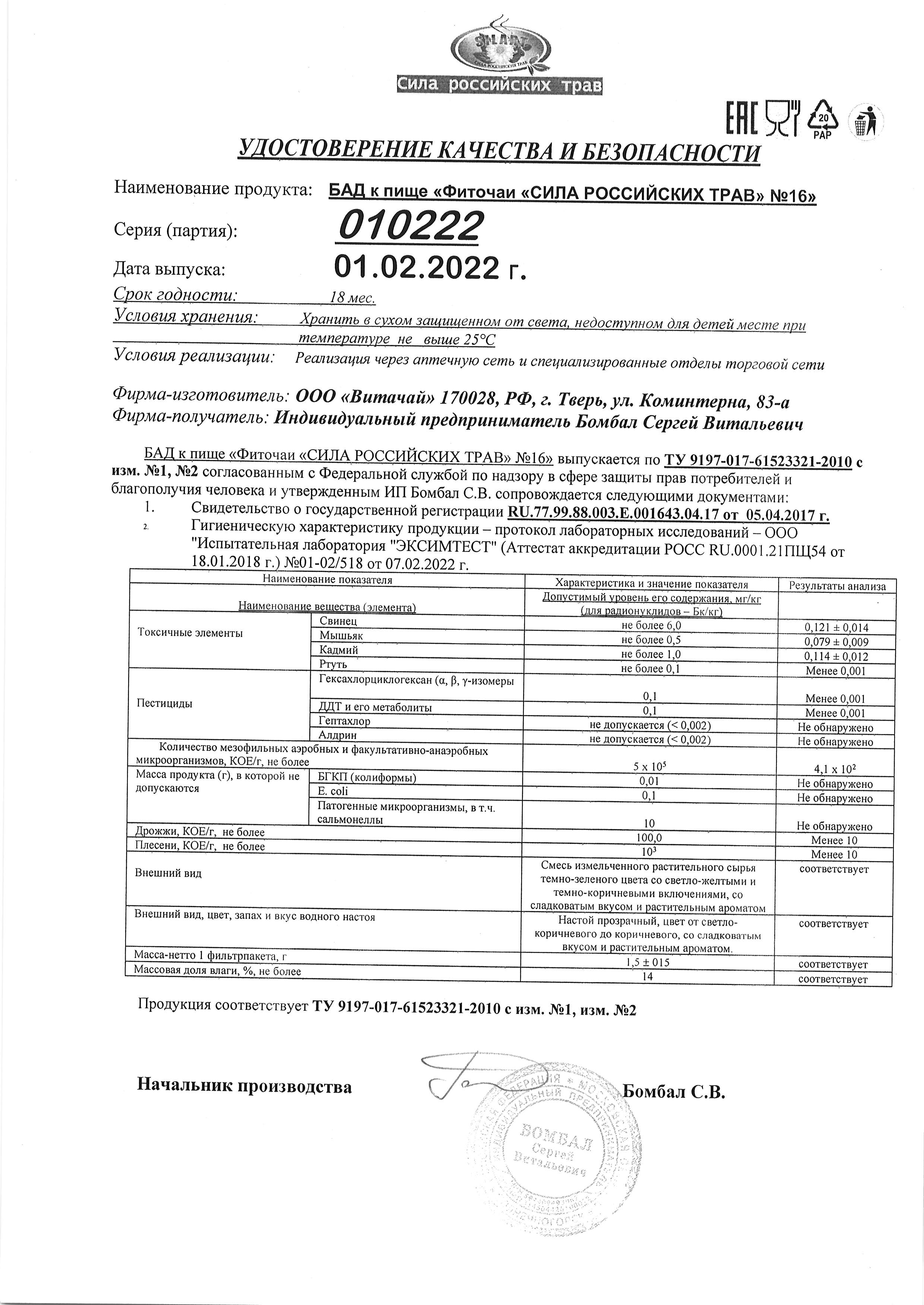 Паспорт №022022